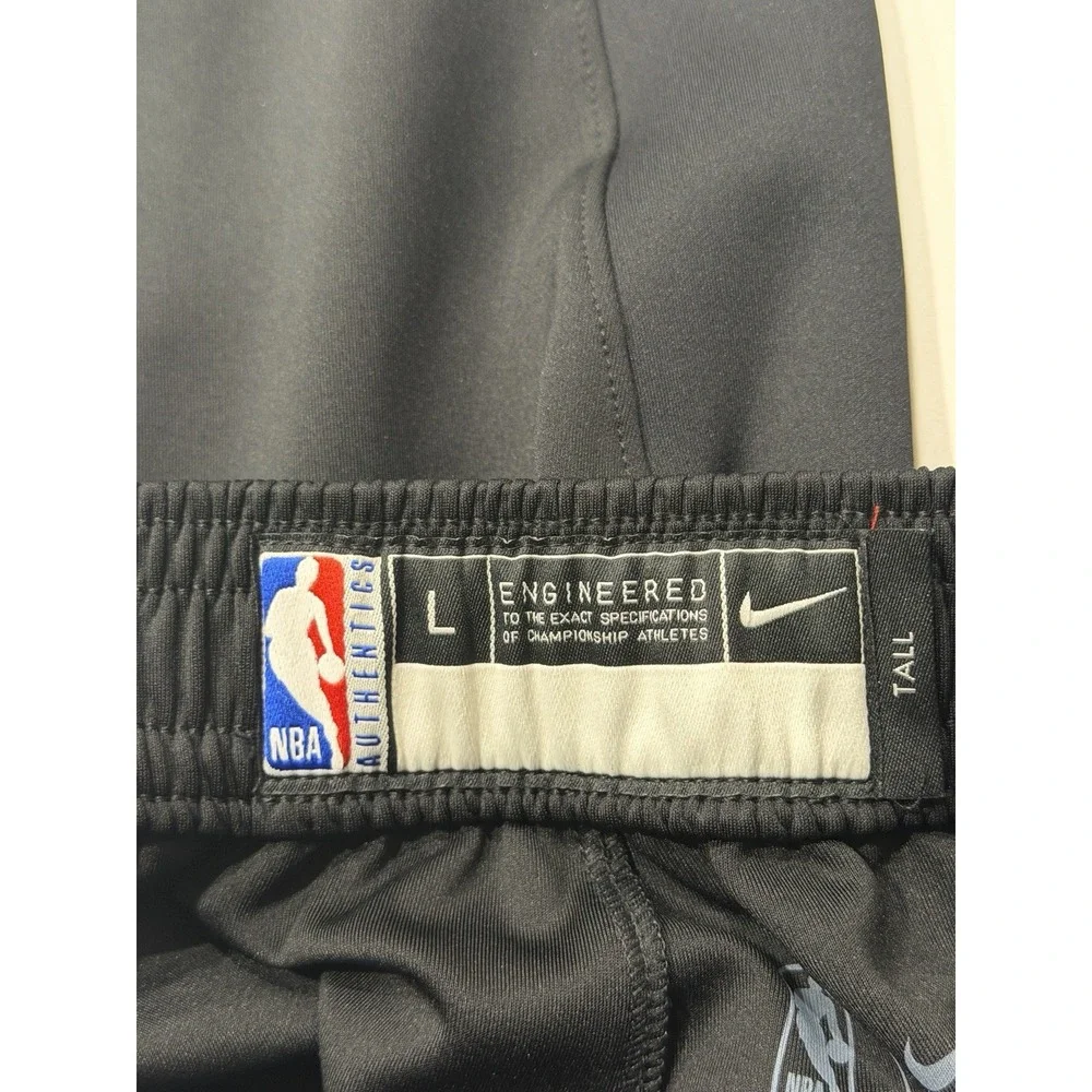Nike San Antonio Spurs Authentic Showtime Dri-FIT Pants FB5765-010 Mens LT